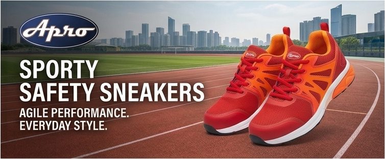 Sporty safety sneakers - agile performance, everyday style